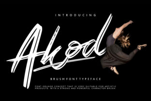 Akod: The Script Font That Stops Social Scrolls