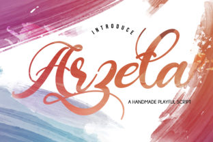 Arzeta: A Calligraphy Font for Handmade Brands