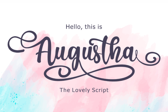 Augustha: A Script Font for Impactful Design