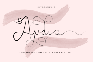 Ayudia: A Sweet Handwritten Font for Creative Projects