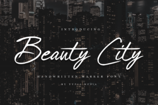 Beauty City Font for Creative Makers