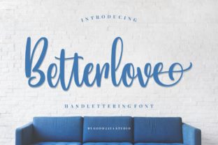 Betterlove: A Script Font for Editorial Elegance