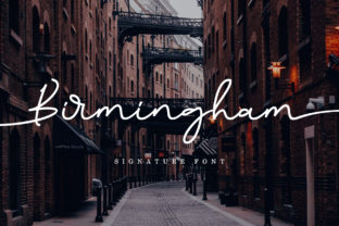 Birmingham Typeface: Elevating Web Design with Classy Script