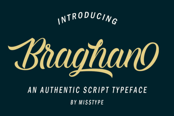 Braghan Review: A Script Font Built for Real Branding
