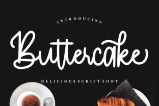 Buttercake Font: A Handwritten Typeface for Modern Web Design