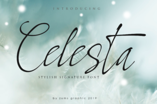 Celesta: A Handmade Script Typeface for Editorial Design