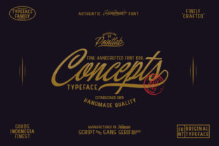 Concepts: A Handmade Script for Web Design