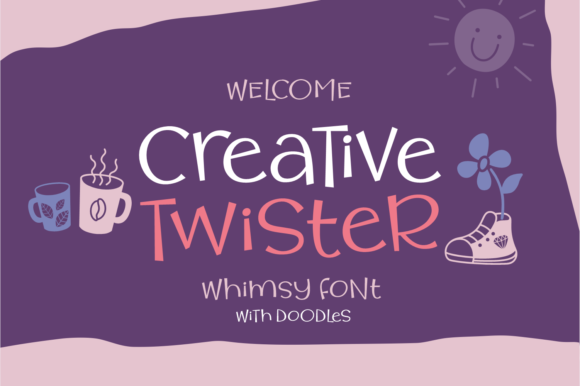 Creative Twister: A Whimsical Serif Font for Your Brand