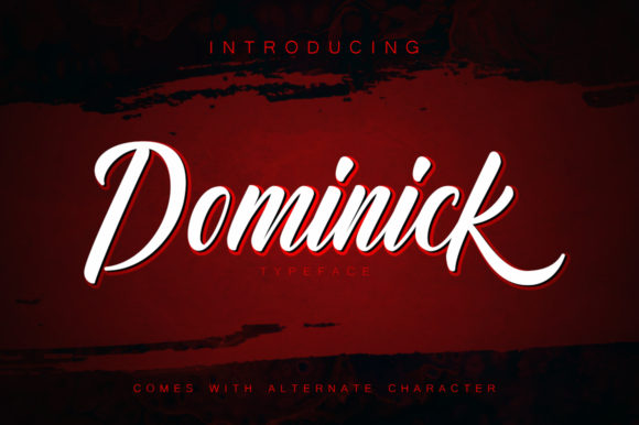 Dominick: A Modern Handwritten Font for Editorial Design