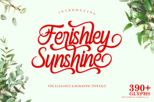 Ferishley Sunshine: The Perfect Script Font for Handmade Brands