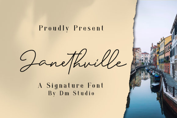 Janethville: The Handwritten Font That Stops the Scroll