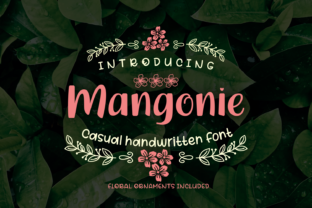 Mangonie: A Bold Script for Web Design