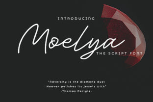 Moelya: The Energetic Handwritten Font for Makers