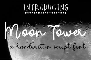 Moon Tower: A Modern Script Font for Web Design
