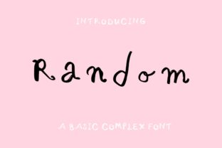 Random Font: The Handwritten Typeface That Grabs Attention