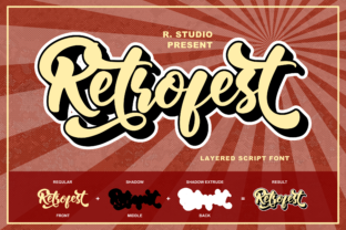 Retrofest: The Perfect Retro Font for Handmade Brands
