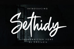 Sethidy: The Perfect Handwritten Font for Crafters