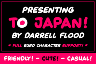 To Japan: A Bubbly Handwritten Font for Bold Web Headers
