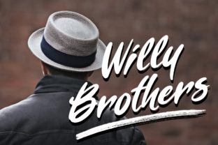 Willy Brothers: A Spontaneous Script Font for Makers